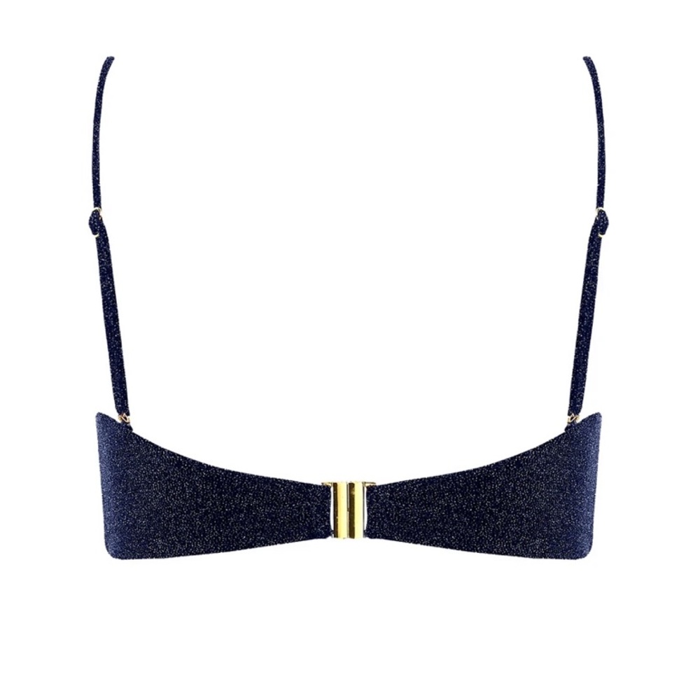 Nookie Lurex Bandeau Swim Top - Picture 2 of 6